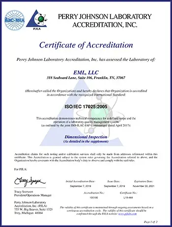 Calibration Company In Alabama 8 a certificate of appreciation for an employee