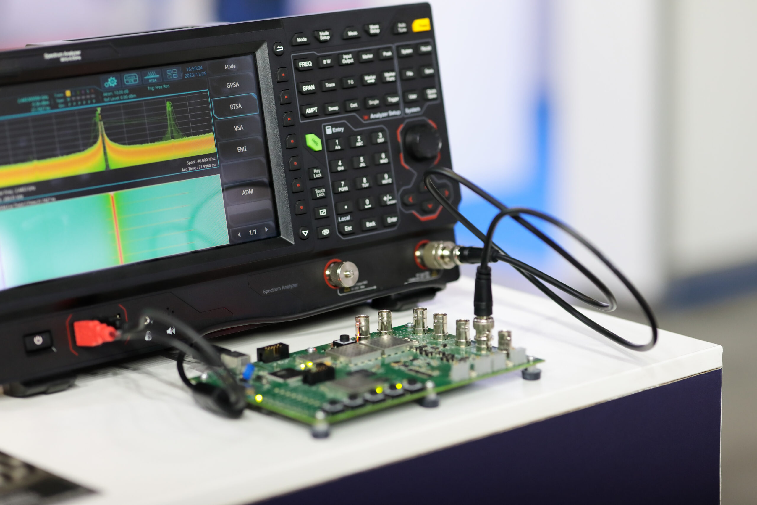 spectrum analyzer